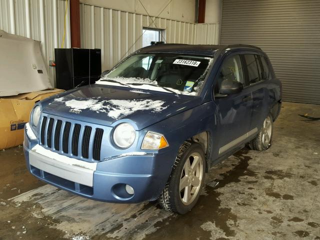 1J8FT57W17D241781 - 2007 JEEP COMPASS LI BLUE photo 2