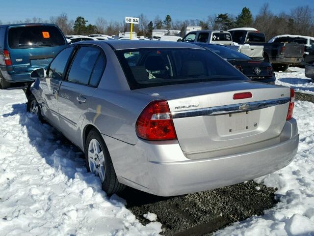 1G1ZT58F87F250302 - 2007 CHEVROLET MALIBU LT SILVER photo 3