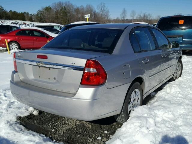 1G1ZT58F87F250302 - 2007 CHEVROLET MALIBU LT SILVER photo 4