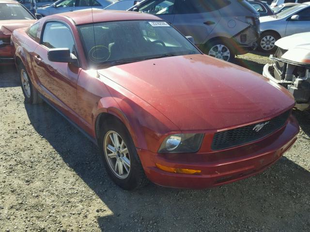 1ZVHT80NX85148852 - 2008 FORD MUSTANG RED photo 1