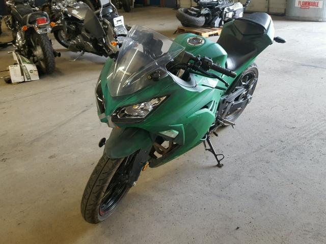 JKAEX8A19EA009105 - 2014 KAWASAKI EX300 A GREEN photo 2