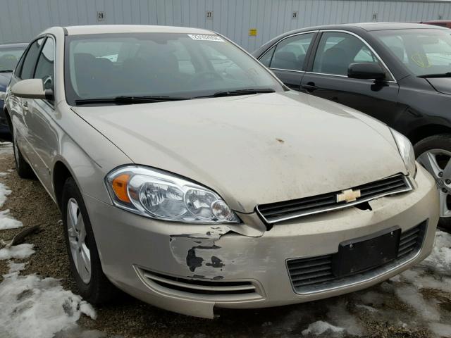 2G1WB58K689257231 - 2008 CHEVROLET IMPALA LS TAN photo 1