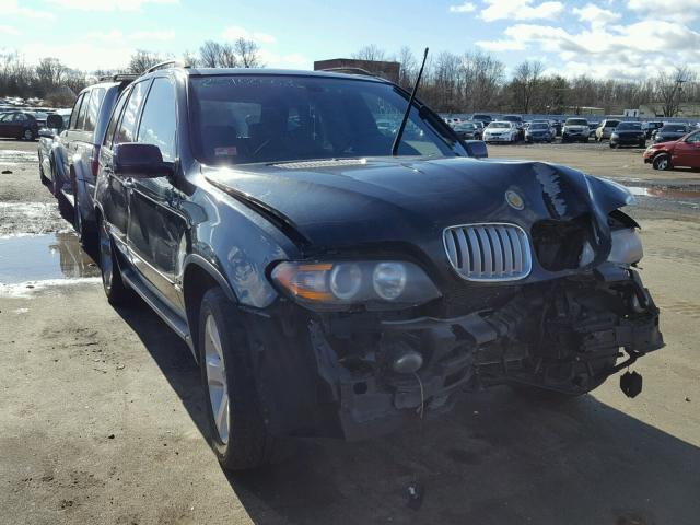 5UXFB53525LV20424 - 2005 BMW X5 4.4I BLACK photo 1