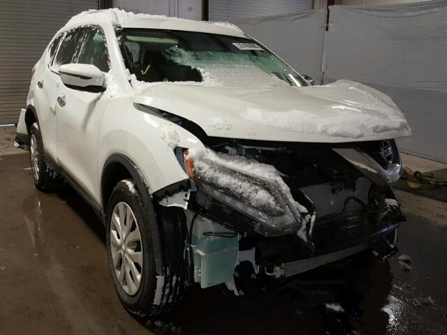 KNMAT2MV4GP632742 - 2016 NISSAN ROGUE S WHITE photo 1