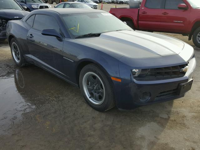 2G1FA1ED7B9163271 - 2011 CHEVROLET CAMARO LS BLUE photo 1