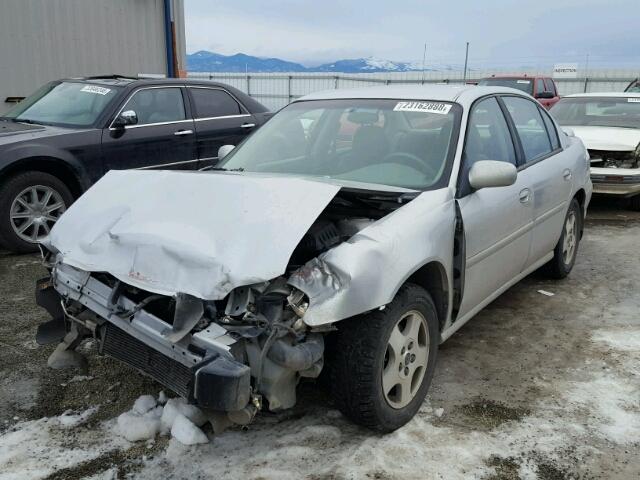 1G1NE52J22M716803 - 2002 CHEVROLET MALIBU LS 银色 照片 2