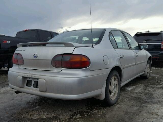 1G1NE52J22M716803 - 2002 CHEVROLET MALIBU LS 银色 照片 4