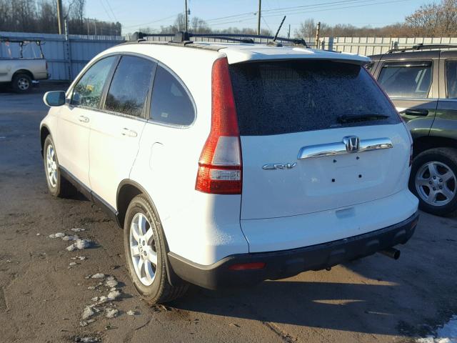 5J6RE48708L041587 - 2008 HONDA CR-V EXL WHITE photo 3