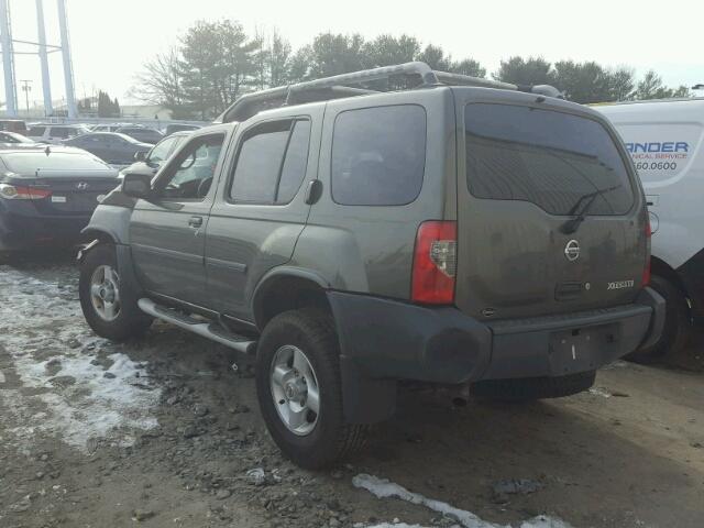 5N1ED28Y63C643578 - 2003 NISSAN XTERRA XE GREEN photo 3