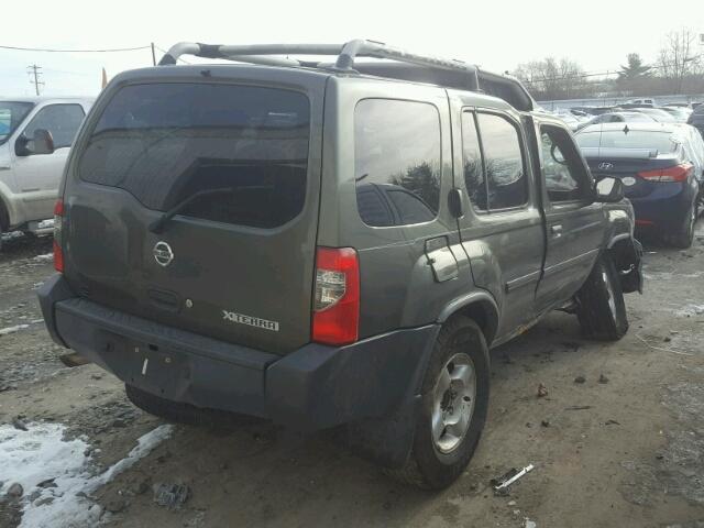 5N1ED28Y63C643578 - 2003 NISSAN XTERRA XE GREEN photo 4