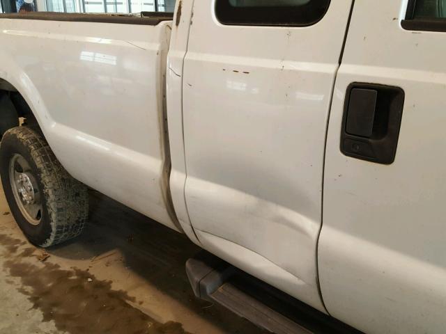 1FTWX31P76EB58849 - 2006 FORD F350 SRW S WHITE photo 9