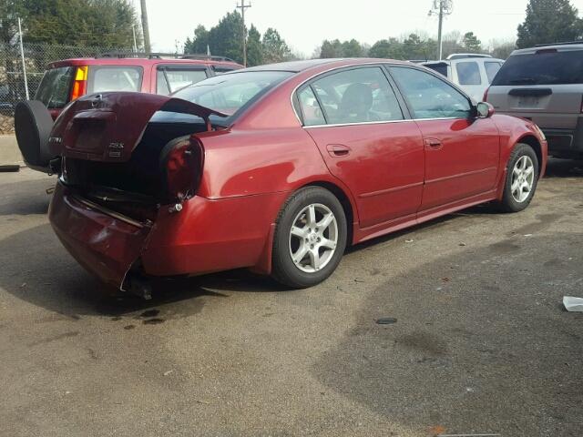 1N4AL11D06N439560 - 2006 NISSAN ALTIMA S MAROON photo 4