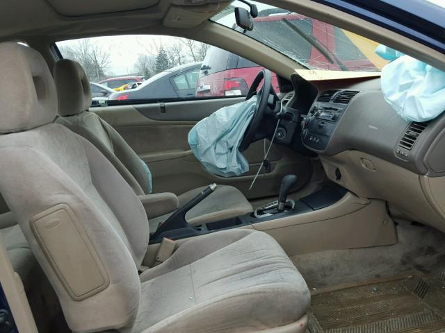 1HGEM22002L047373 - 2002 HONDA CIVIC EX Mavi foto 5