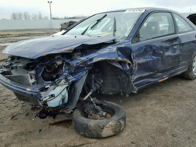1HGEM22002L047373 - 2002 HONDA CIVIC EX Mavi foto 9