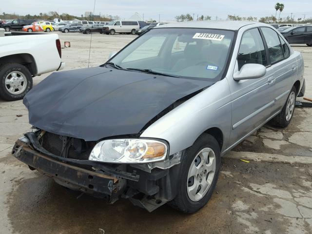 3N1CB51DX4L892937 - 2004 NISSAN SENTRA 1.8 SILVER photo 2