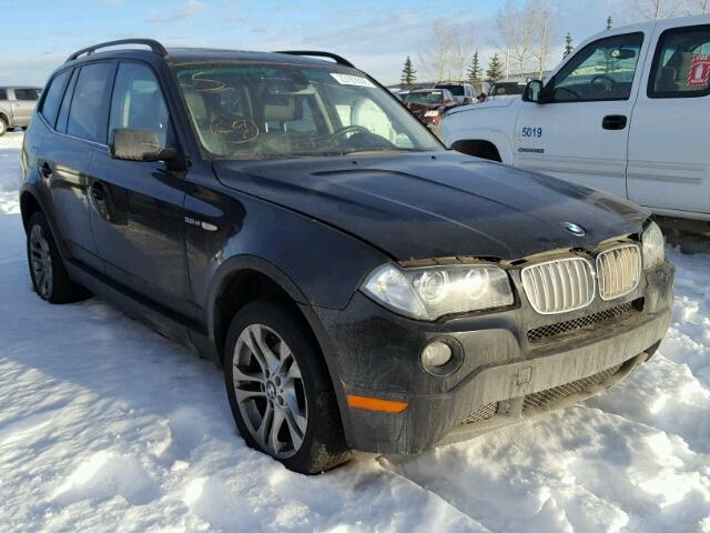 WBXPC93488WJ20360 - 2008 BMW X3 3.0SI BLACK photo 1