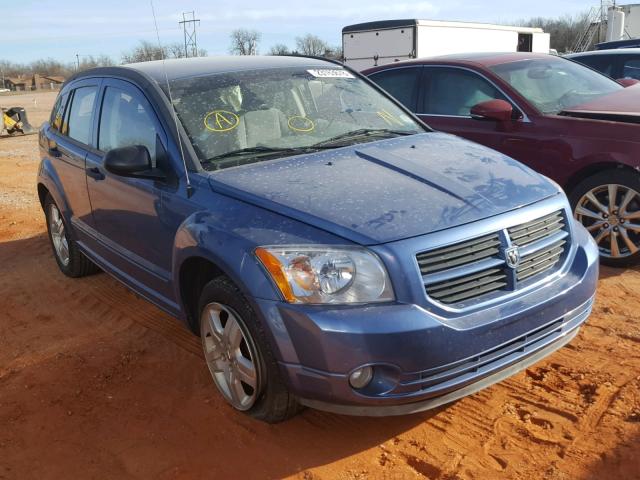 1B3HB48B87D164935 - 2007 DODGE CALIBER SX BLUE photo 1