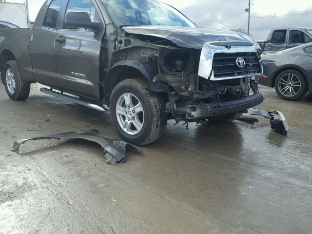 5TBBV54138S513402 - 2008 TOYOTA TUNDRA DOU GRAY photo 9