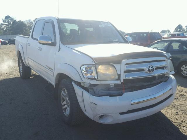 5TBET34154S452619 - 2004 TOYOTA TUNDRA DOU WHITE photo 1