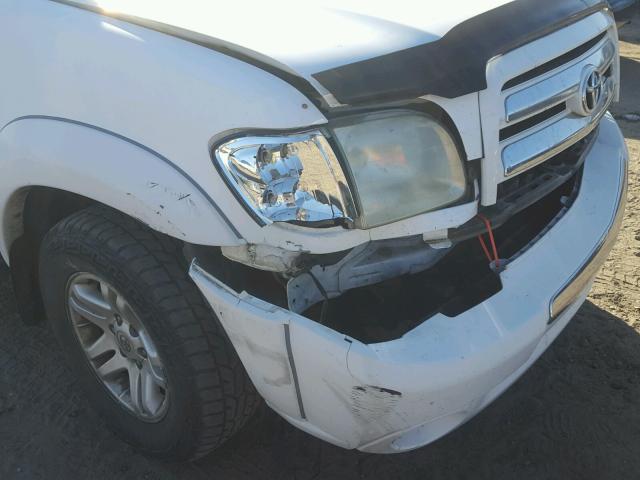 5TBET34154S452619 - 2004 TOYOTA TUNDRA DOU WHITE photo 9