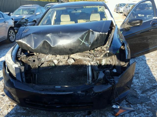 1HGCP2F39AA173096 - 2010 HONDA ACCORD LX BLACK photo 7