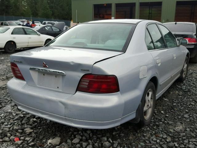 4A3AA46G7XE090044 - 1999 MITSUBISHI GALANT ES SILVER photo 4