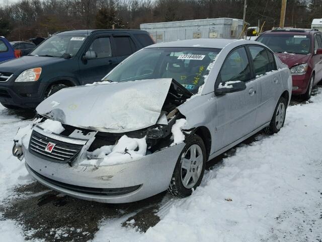 1G8AJ55F06Z105096 - 2006 SATURN ION LEVEL SILVER photo 2