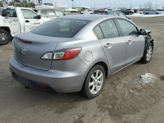 JM1BL1SF9A1169307 - 2010 MAZDA 3 I GRAY photo 4