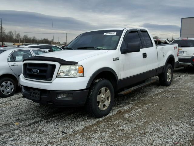 1FTPX14534NC67678 - 2004 FORD F150 WHITE photo 2