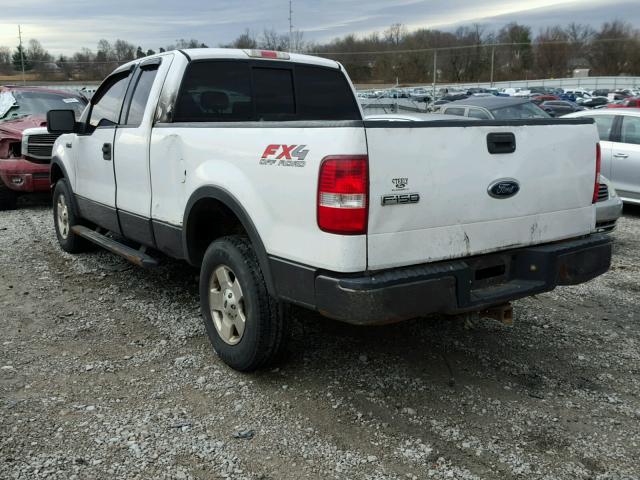 1FTPX14534NC67678 - 2004 FORD F150 WHITE photo 3