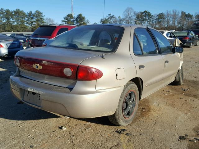 1G1JC52F847149224 - 2004 CHEVROLET CAVALIER GOLD photo 4