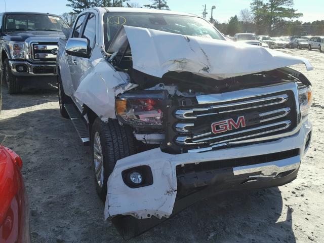 1GTG5CE35F1224811 - 2015 GMC CANYON SLT WHITE photo 9