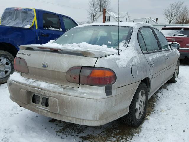 1G1NE52J53M629513 - 2003 CHEVROLET MALIBU LS SILVER photo 4