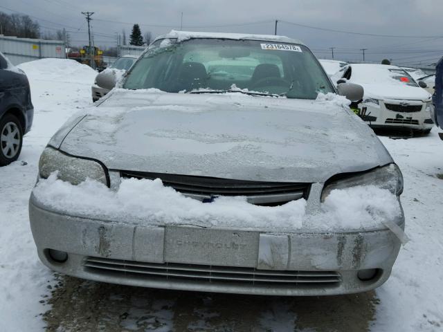 1G1NE52J53M629513 - 2003 CHEVROLET MALIBU LS SILVER photo 9