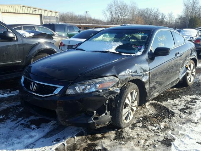 1HGCS12358A022586 - 2008 HONDA ACCORD LX- BLACK photo 2