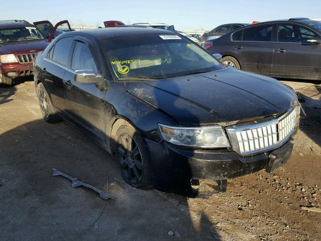 3LNHM26TX8R642334 - 2008 LINCOLN MKZ BLACK photo 1