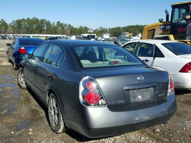 1N4AL11D65C379312 - 2005 NISSAN ALTIMA S GRAY photo 3