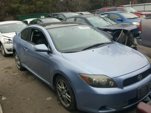 JTKDE167180244483 - 2008 TOYOTA SCION TC BLUE photo 1