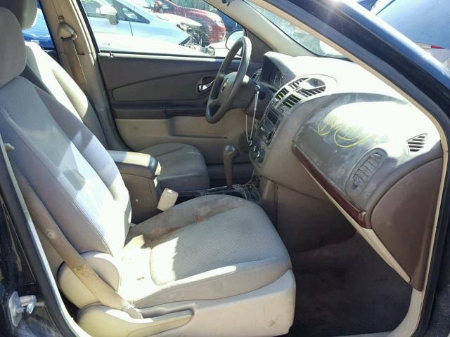 1G1ZS51F16F290118 - 2006 CHEVROLET MALIBU LS BLACK photo 5