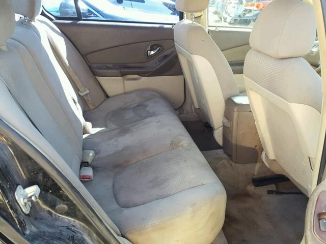 1G1ZS51F16F290118 - 2006 CHEVROLET MALIBU LS BLACK photo 6