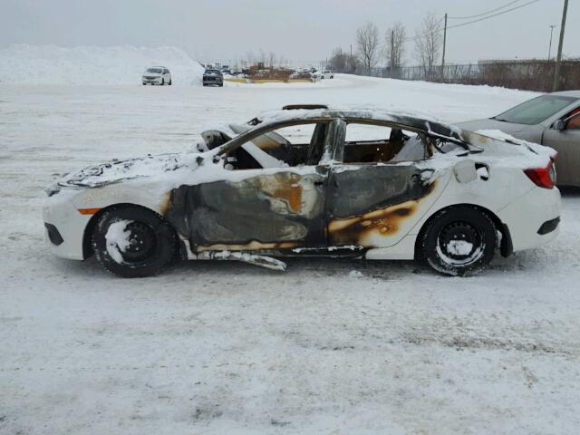 2HGFC2F82HH030958 - 2017 HONDA CIVIC EX დამწვარი ფოტო 10