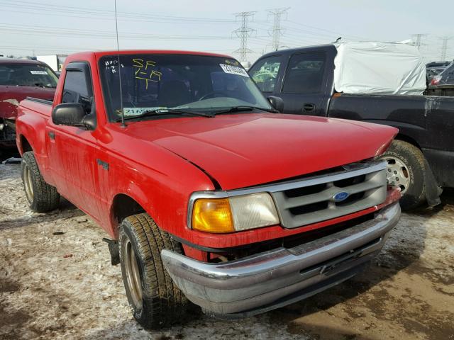 1FTCR10A0TPB37968 - 1996 FORD RANGER RED photo 1