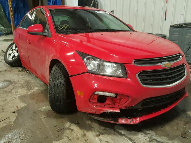 1G1PE5SB2G7220472 - 2016 CHEVROLET CRUZE LIMI RED photo 1