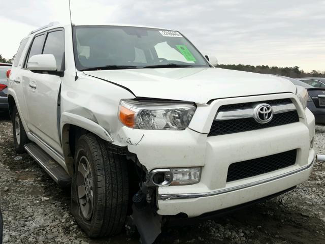 JTEZU5JR6D5051481 - 2013 TOYOTA 4RUNNER SR WHITE photo 1