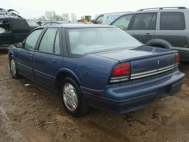 1G3WH52M0TF374643 - 1996 OLDSMOBILE CUTLASS SU BLUE photo 3