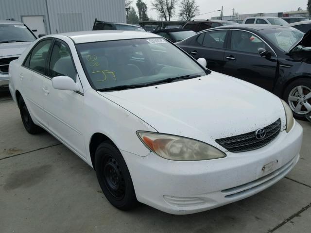 4T1BE32K93U220028 - 2003 TOYOTA CAMRY LE WHITE photo 1