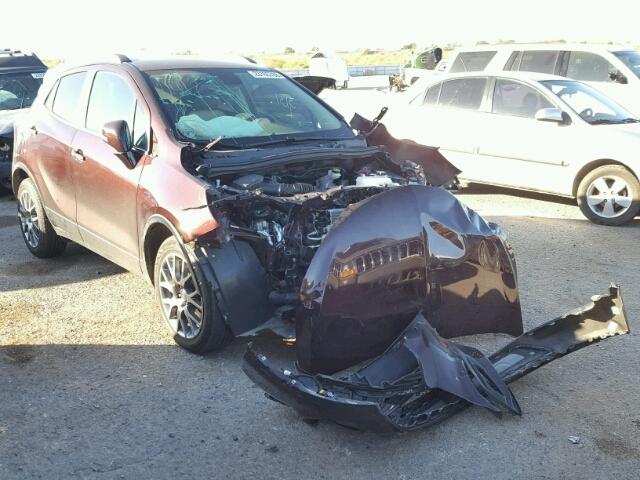 KL4CJ1SB1HB089408 - 2017 BUICK ENCORE SPO BURGUNDY photo 1