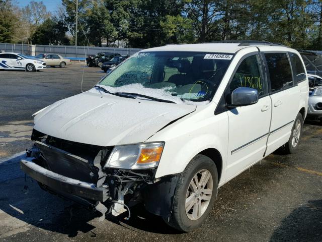 2D8HN54X88R773682 - 2008 DODGE GRAND CARA WHITE photo 2