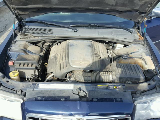 2C3LA63H86H220445 - 2006 CHRYSLER 300C BLUE photo 7