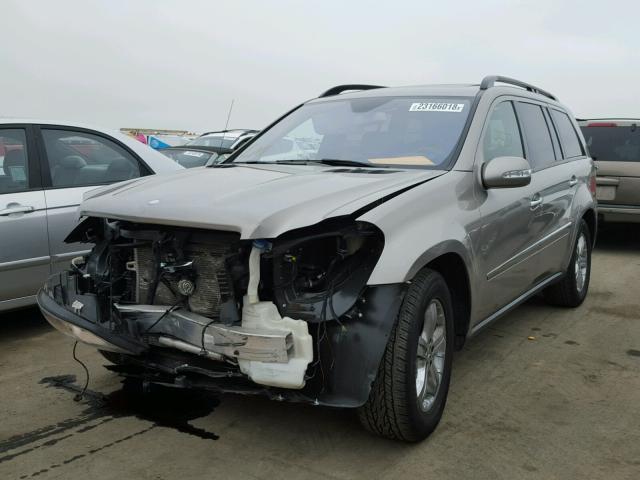 4JGBF71EX7A232731 - 2007 MERCEDES-BENZ GL 450 4MA SILVER photo 2